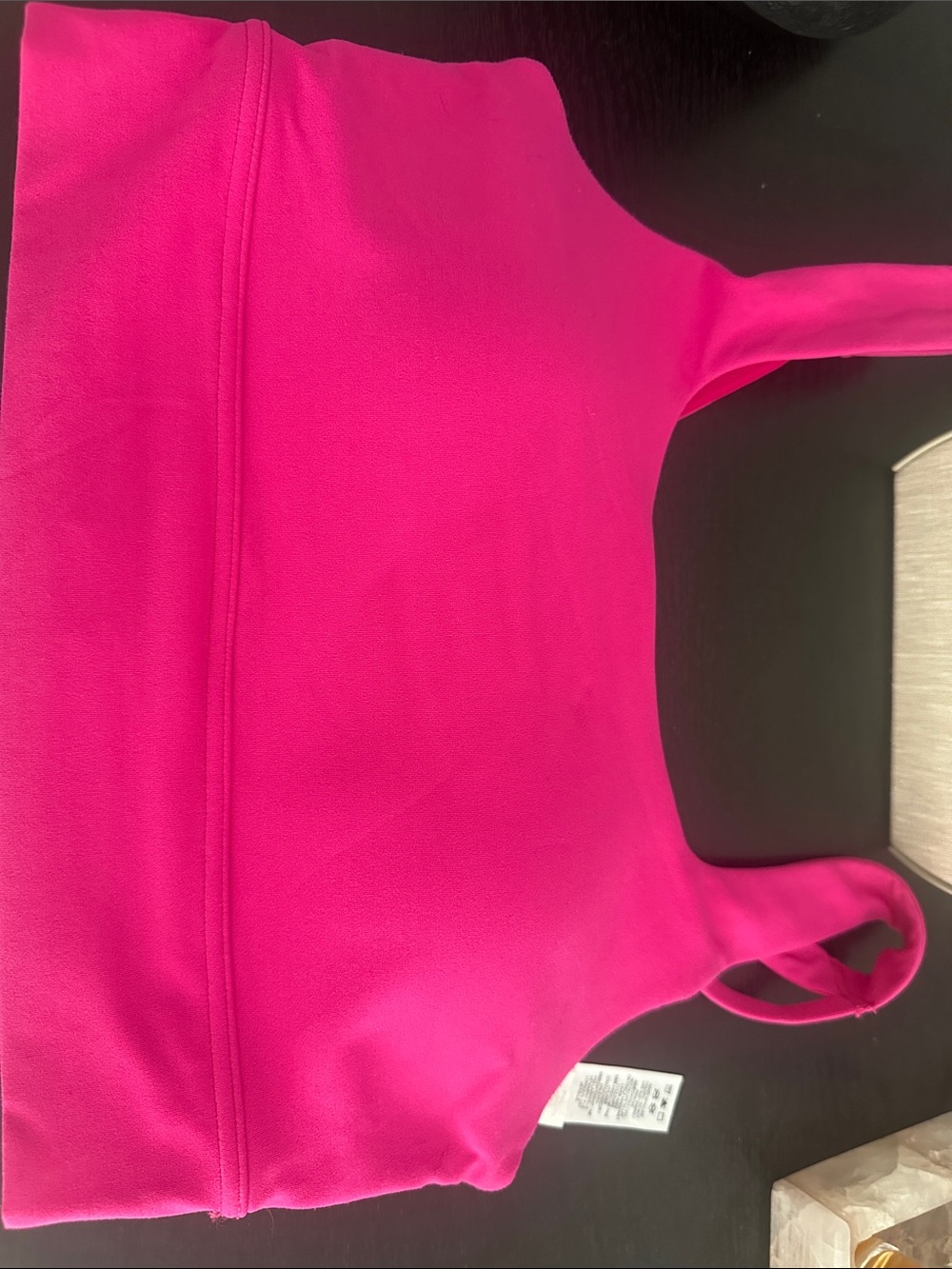 Women's Hot Pink Nike sports bra